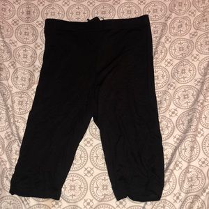black biker shorts